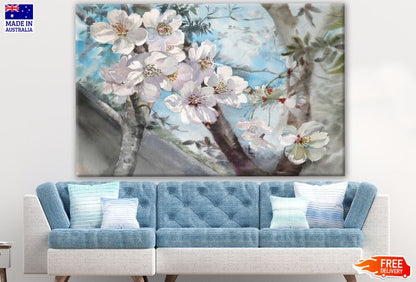 Pink Flower Tree Closeup Photograph Print 100% Australian Made