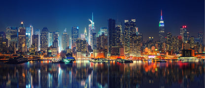 Night City Scenery Photograph Home Decor Premium Quality Poster Print Choose Your Sizes