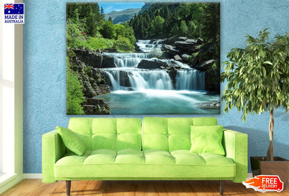 Waterfall Scenery Photograph Print 100% Australian Made