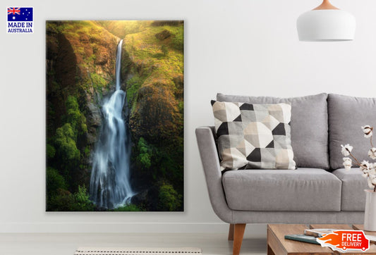 Stunning Waterfall Scenery View Print 100% Australian Made