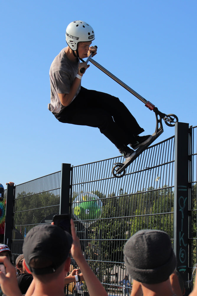 Scooter Champion Stunt Photograph Print 100% Australian Made