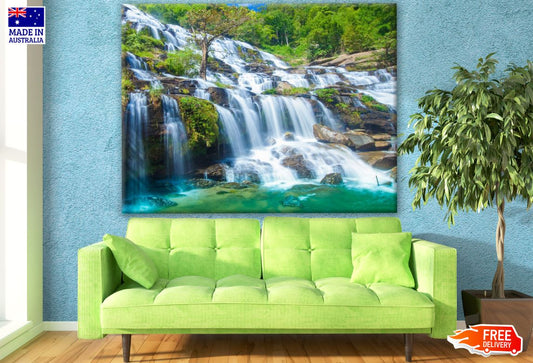 Stunning Waterfall Scenery Photograph Print 100% Australian Made