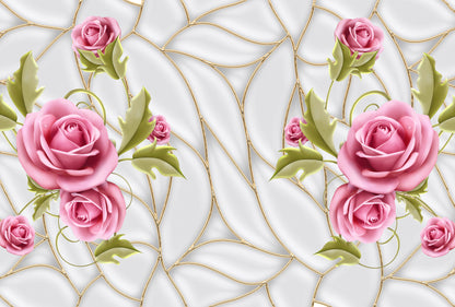 Floral Plant 3D Design Print 100% Australian Made