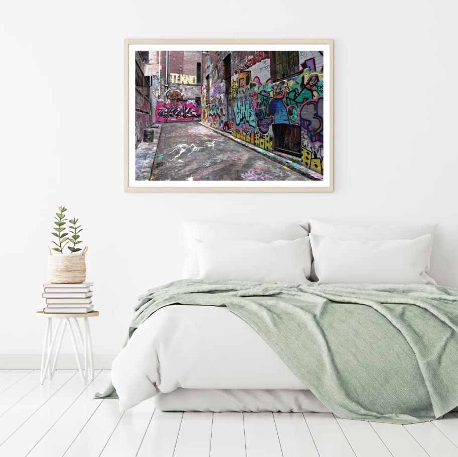 Wall Grafitti Art Design Home Decor Premium Quality Poster Print Choose Your Sizes