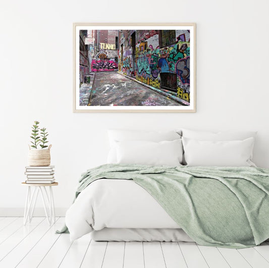 Wall Grafitti Art Design Home Decor Premium Quality Poster Print Choose Your Sizes
