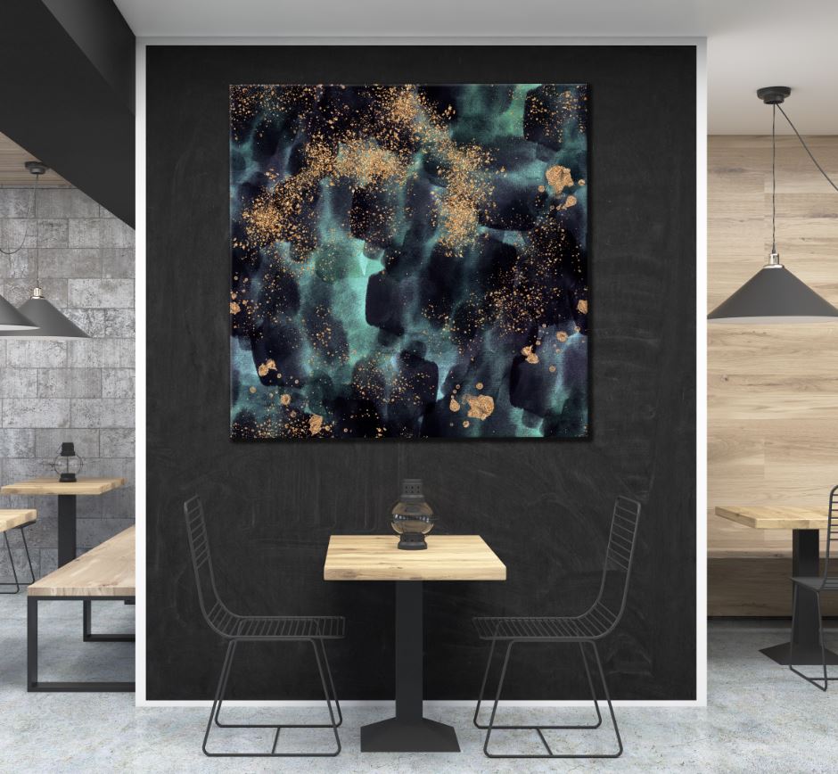 Square Canvas Abstract Design High Quality Print 100% Australian Made