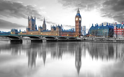 London City Scenery Photograph Home Decor Premium Quality Poster Print Choose Your Sizes
