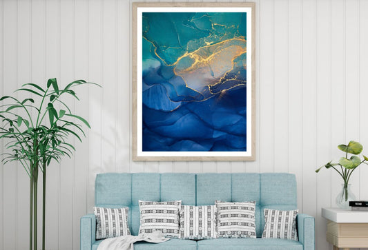 Colorful Abstract Watercolor Art Home Decor Premium Quality Poster Print Choose Your Sizes