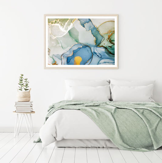 Colorful Abstract Granite Design Home Decor Premium Quality Poster Print Choose Your Sizes