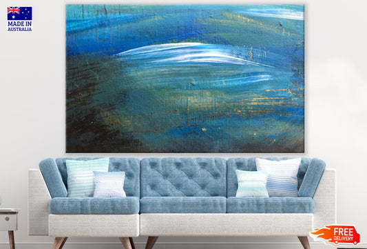 Colorful Abstract Painting Design Print 100% Australian Made