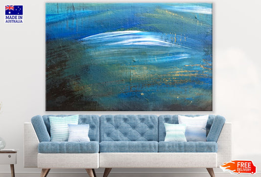 Colorful Abstract Painting Design Print 100% Australian Made