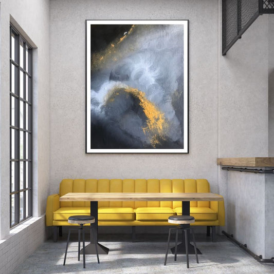 Colorful Abstract Painting Design Home Decor Premium Quality Poster Print Choose Your Sizes