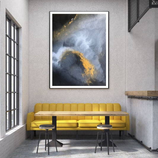 Colorful Abstract Painting Design Home Decor Premium Quality Poster Print Choose Your Sizes