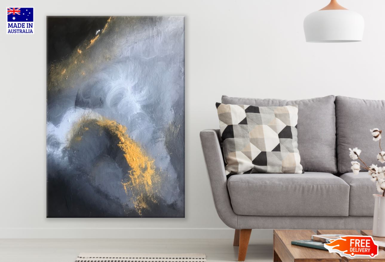 Colorful Abstract Painting Design Print 100% Australian Made