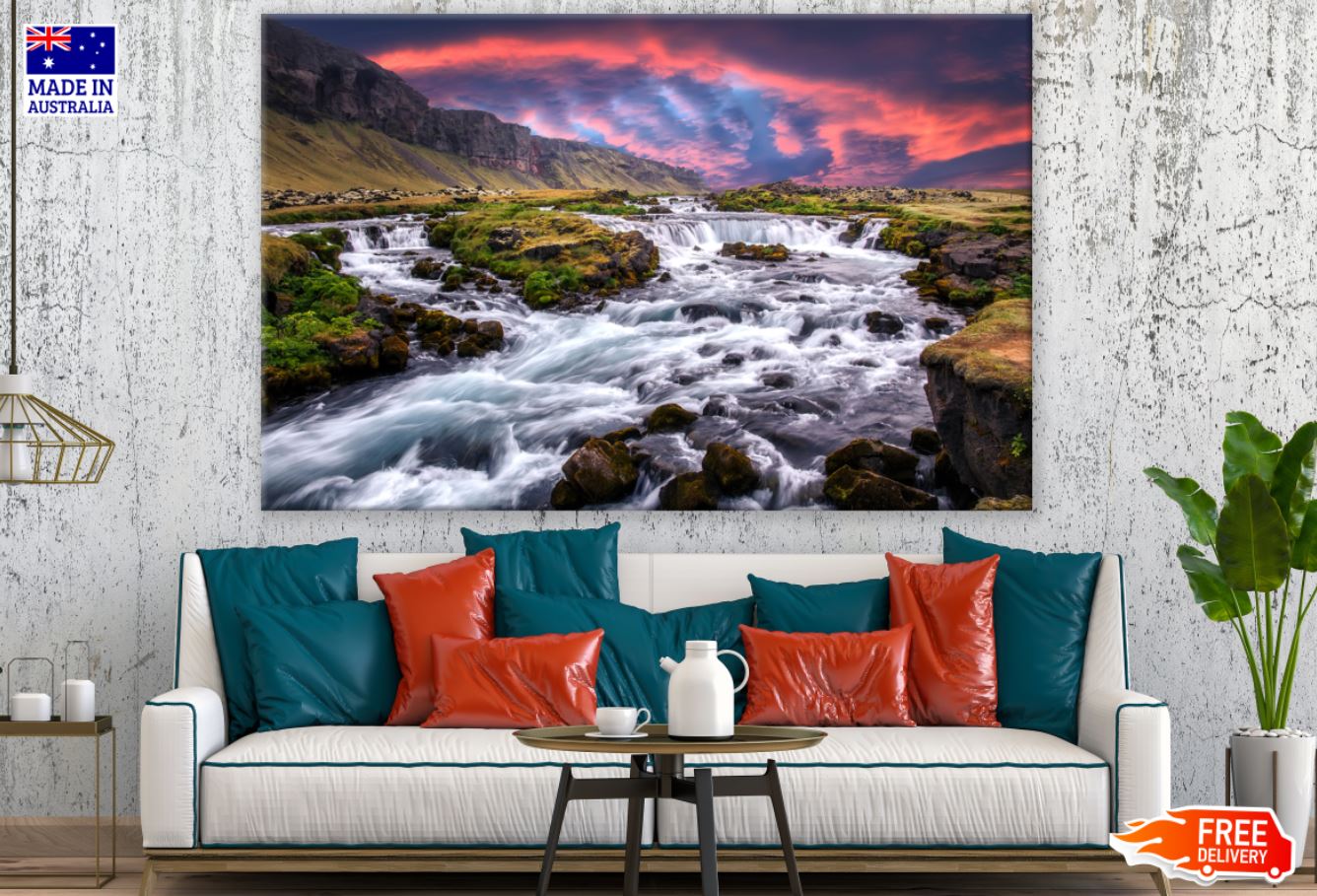 Stunning Water Stream Photograph Print 100% Australian Made