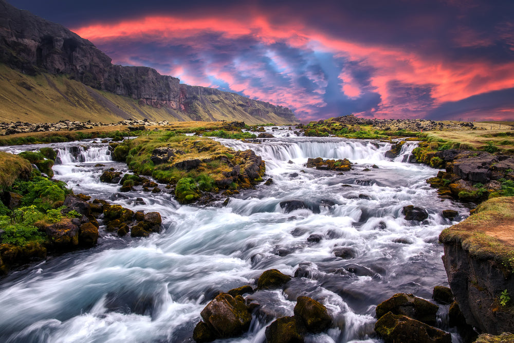 Stunning Water Stream Photograph Print 100% Australian Made
