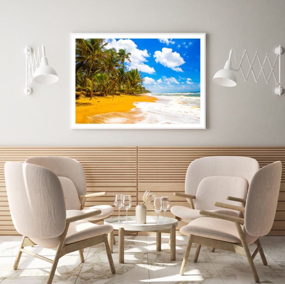 Stunning Sea Scenery Photograph Home Decor Premium Quality Poster Print Choose Your Sizes