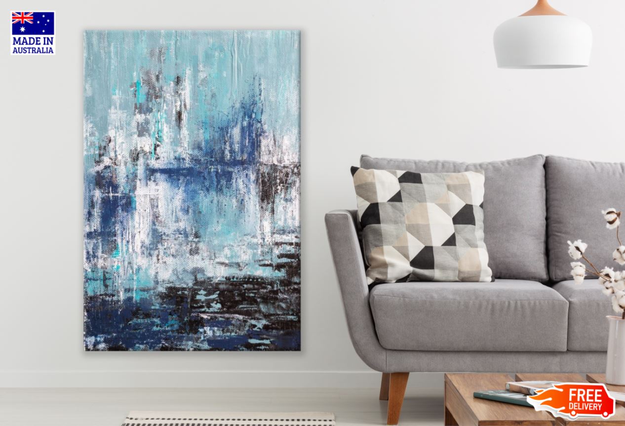 Colorful Abstract Painting Design Print 100% Australian Made