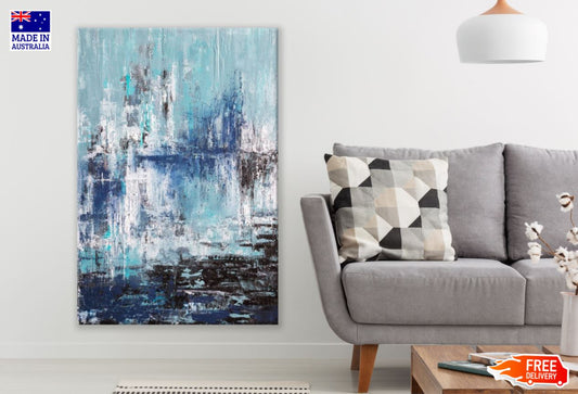 Colorful Abstract Painting Design Print 100% Australian Made