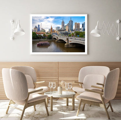 London City Sky View Photograph Home Decor Premium Quality Poster Print Choose Your Sizes