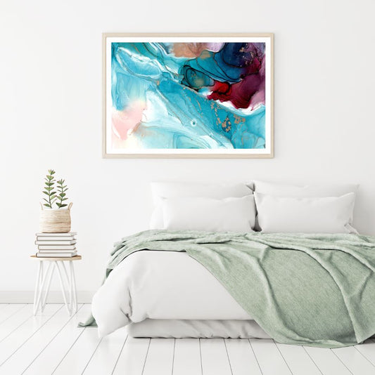 Colorful Abstract Granite Design Home Decor Premium Quality Poster Print Choose Your Sizes
