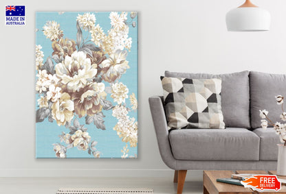 Colorful Flowers Watercolor Art Print 100% Australian Made
