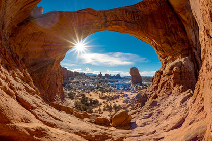 Cave in Valley Scenery Photograph Home Decor Premium Quality Poster Print Choose Your Sizes