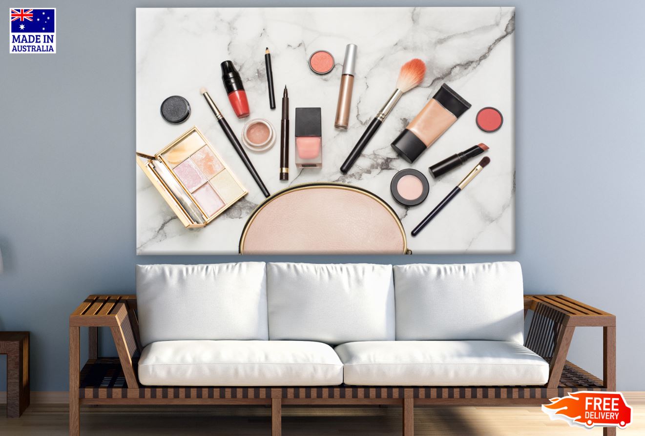 Makeup Items Aerial Photograph Print 100% Australian Made