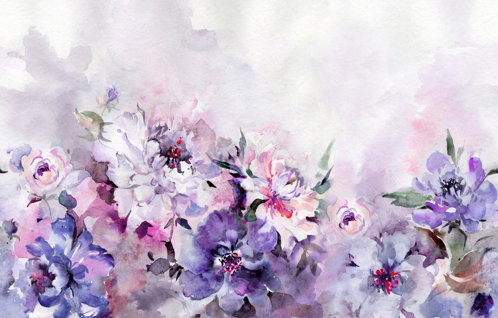 Colorful Floral Pattern Painting Print 100% Australian Made