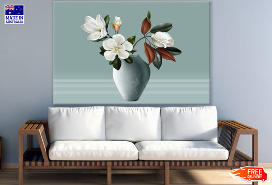 Flower Vase Watercolor Painting Print 100% Australian Made