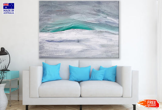 Colorful Abstract Painting Design Print 100% Australian Made