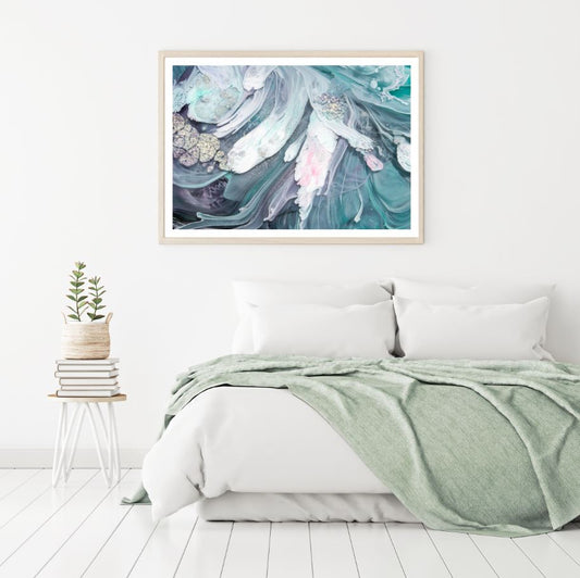 Colorful Abstract Granite Design Home Decor Premium Quality Poster Print Choose Your Sizes