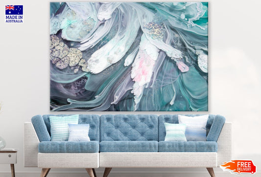 Colorful Abstract Granite Design Print 100% Australian Made