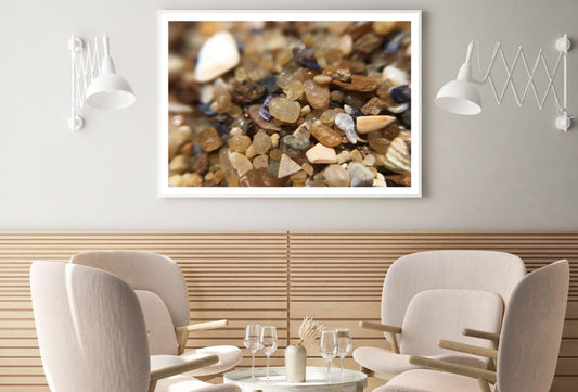 Tiny Stones Closeup Photograph Home Decor Premium Quality Poster Print Choose Your Sizes