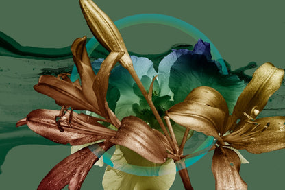 Flower 3D Design Print 100% Australian Made
