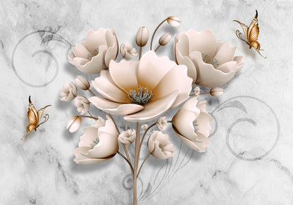 Colorful Floral 3D Design Print 100% Australian Made