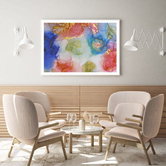 Colorful Abstract Granite Design Home Decor Premium Quality Poster Print Choose Your Sizes