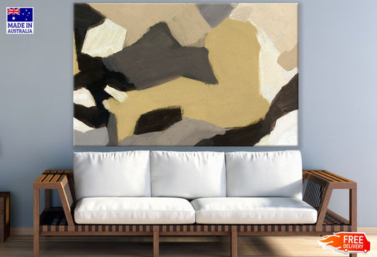 Colorful Abstract Painting Design Print 100% Australian Made