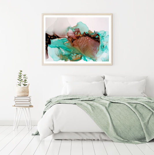 Colorful Abstract Granite Design Home Decor Premium Quality Poster Print Choose Your Sizes