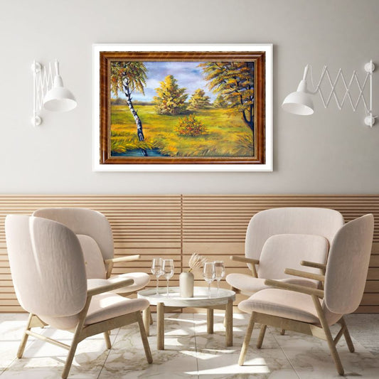 Colorful Forest Oil Painting Home Decor Premium Quality Poster Print Choose Your Sizes