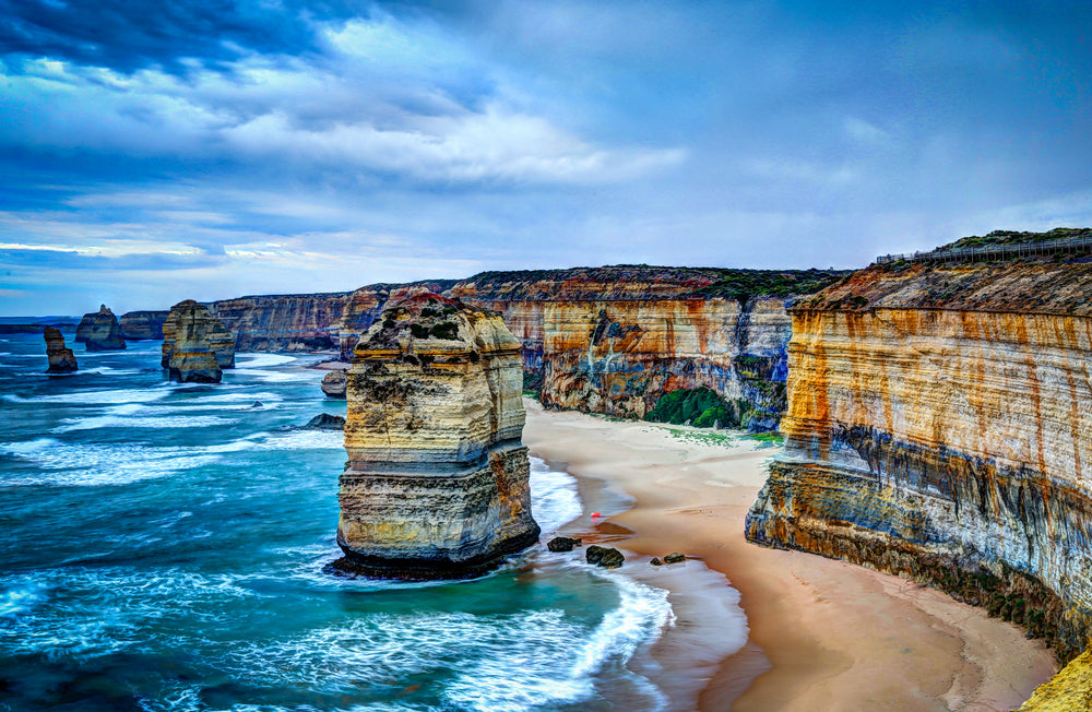 Stunning Beach Cliff Photograph Print 100% Australian Made