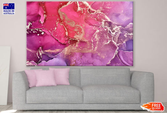 Colorful Abstract Painting Design Print 100% Australian Made