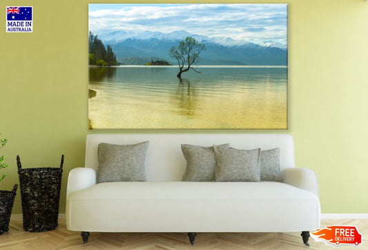 Tree in Lake Photograph Print 100% Australian Made