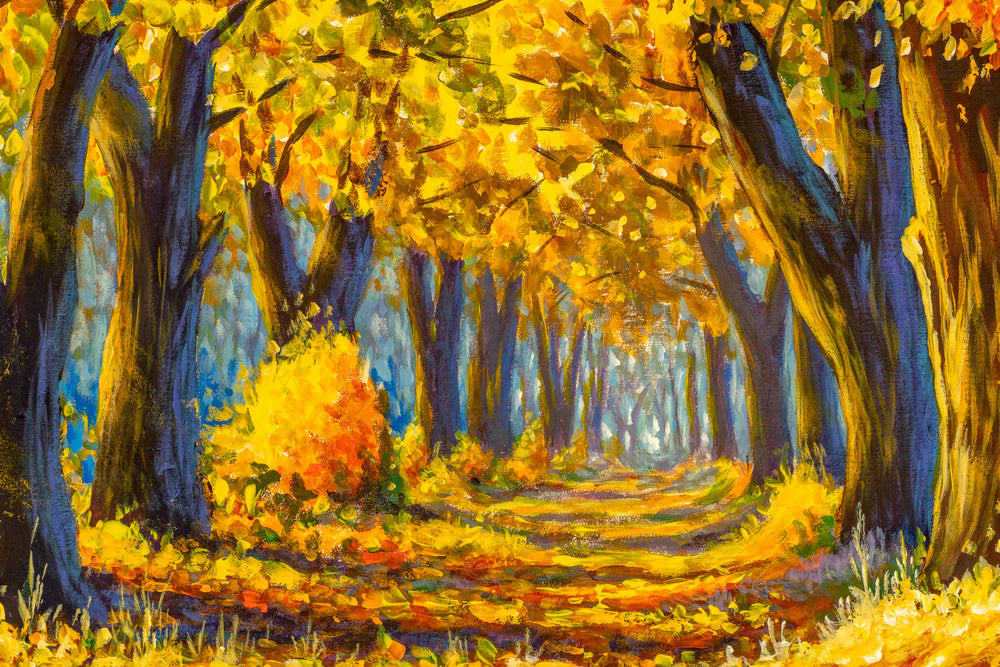 Forest Oil Painting Print 100% Australian Made