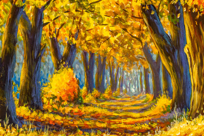 Forest Oil Painting Print 100% Australian Made