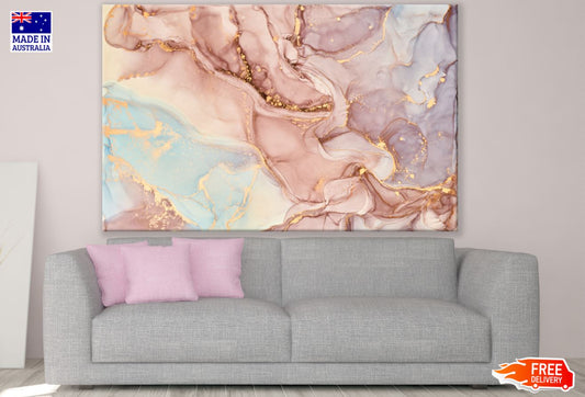 Colorful Abstract Watercolor Art Print 100% Australian Made