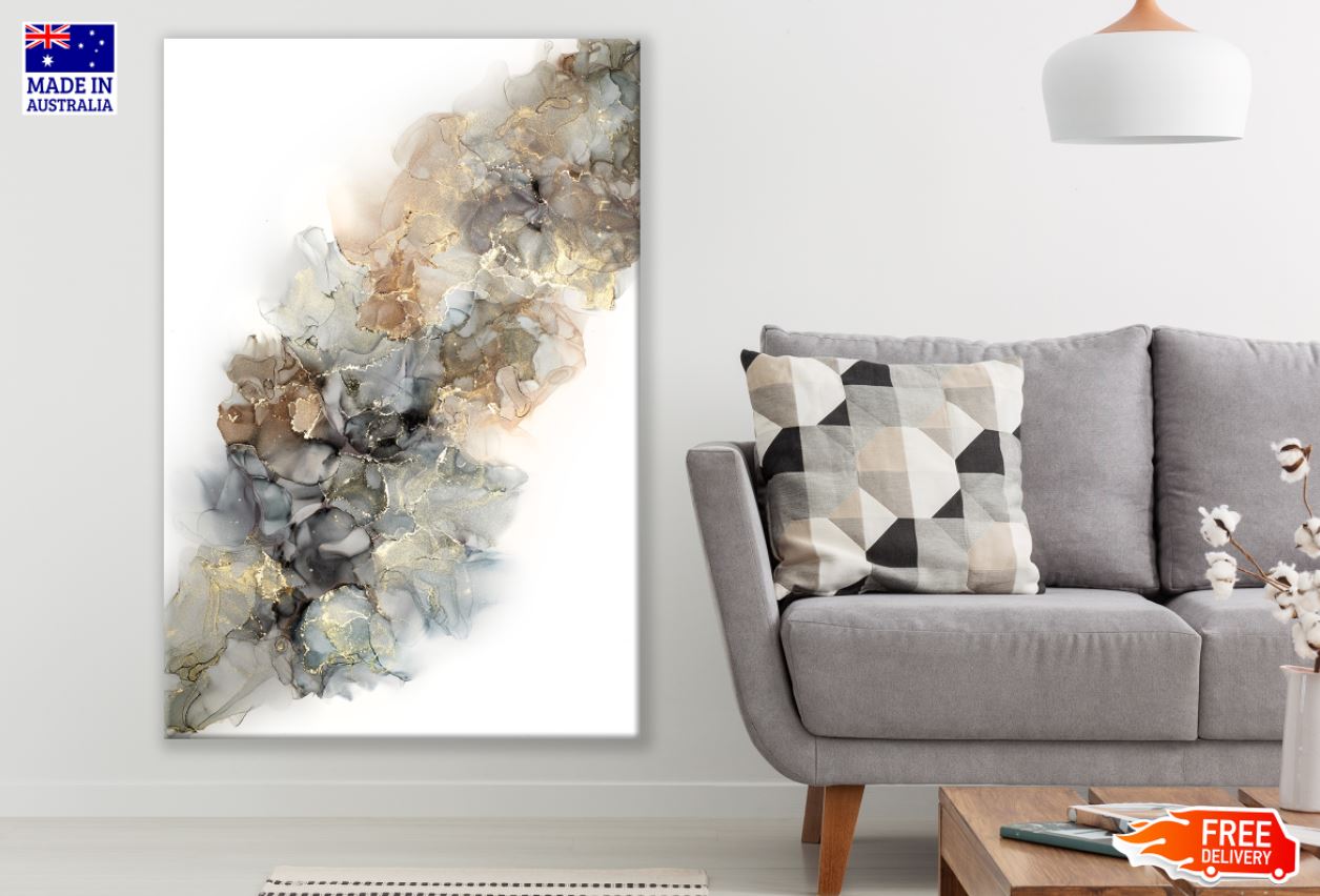 Colorful Abstract Painting Design Print 100% Australian Made