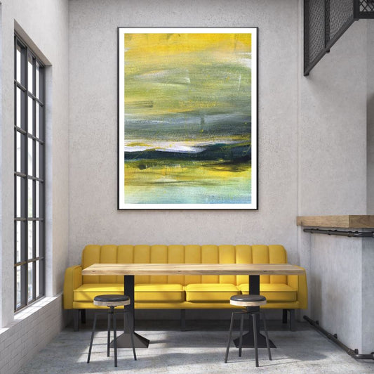 Colorful Abstract Painting Home Decor Premium Quality Poster Print Choose Your Sizes