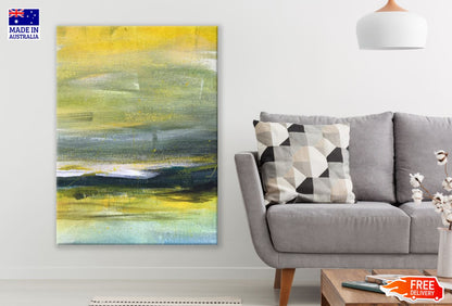 Colorful Abstract Painting Design Print 100% Australian Made