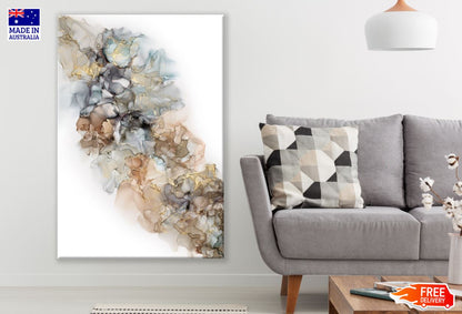 Colorful Abstract Painting Design Print 100% Australian Made